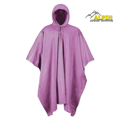 PVC Rain Poncho Alpin 203*127cm 0.10mm Ροζ 1020pi_558421282